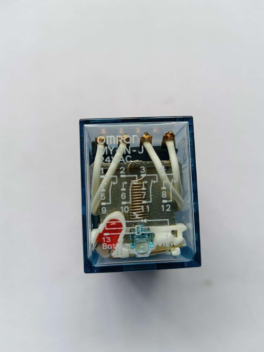OMRON 中间继电器  MY4N-J AC24 BY OMZ