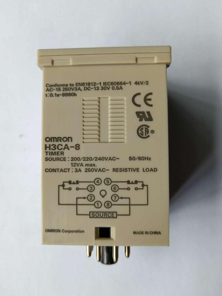 OMRON  数字定时器  H3CA-8 AC200/220/240