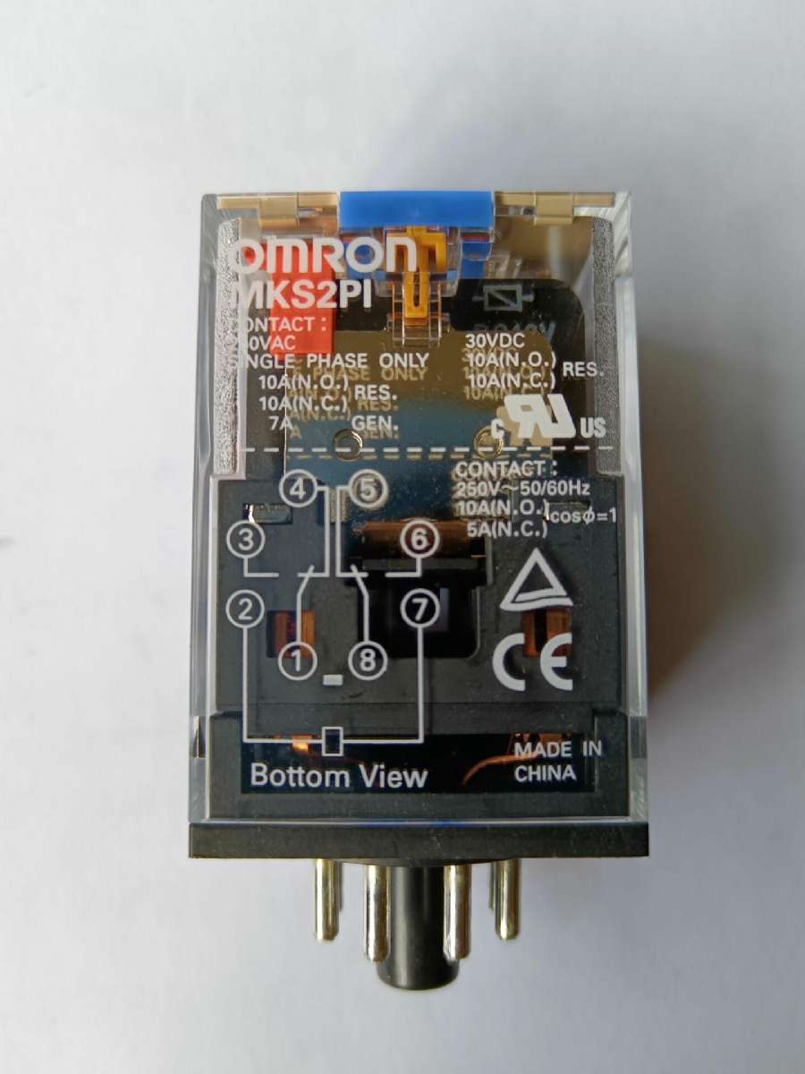 OMRON  电磁继电器  MKS2PI DC12