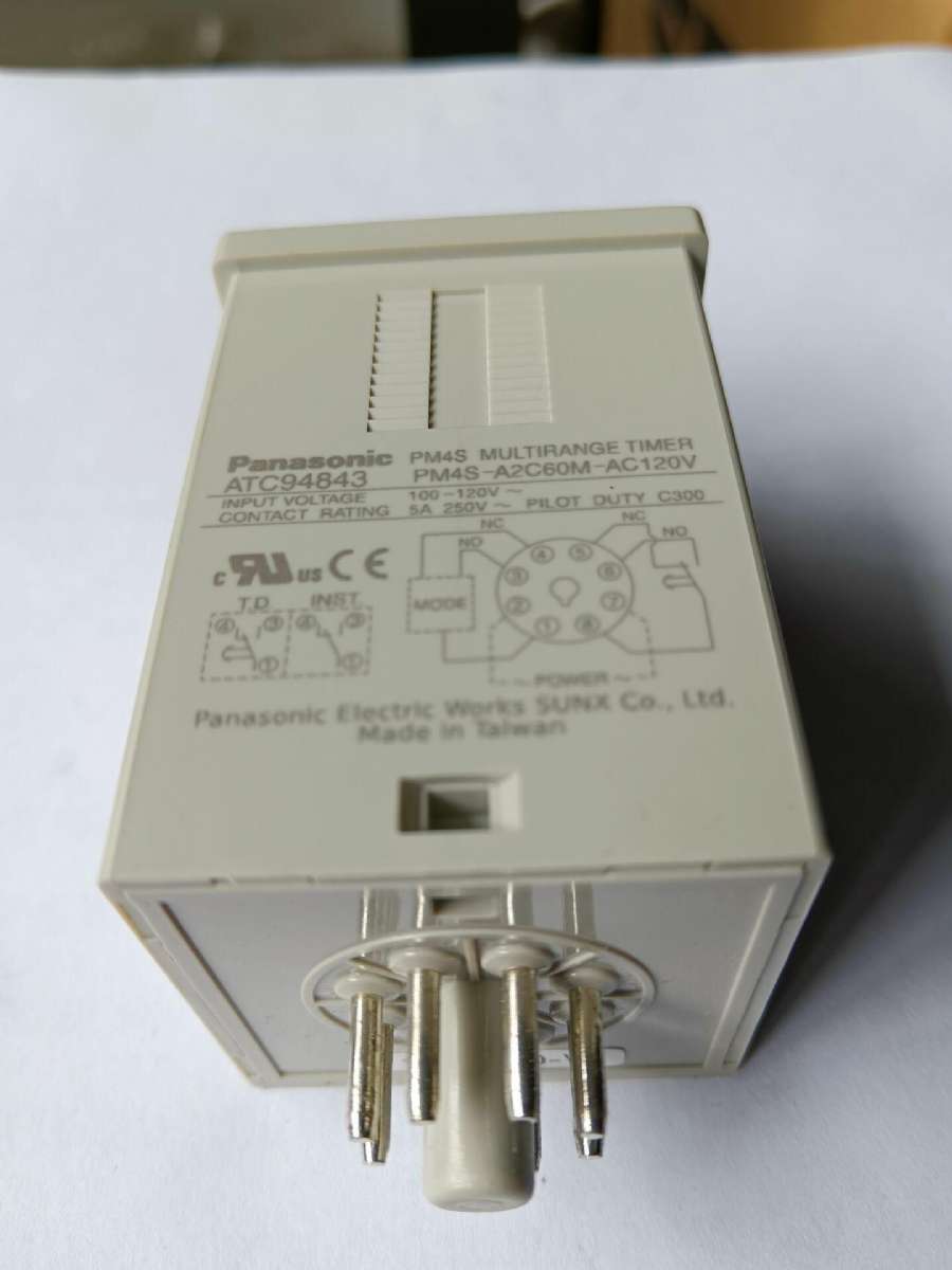 Panasonic松下  定时器  PM4S-A2C60M AC120V