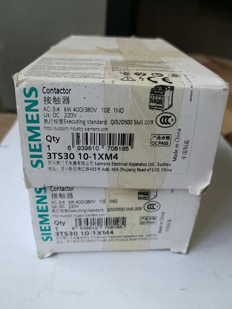 SIEMENS 交流接触器  3TS3010-1XM4