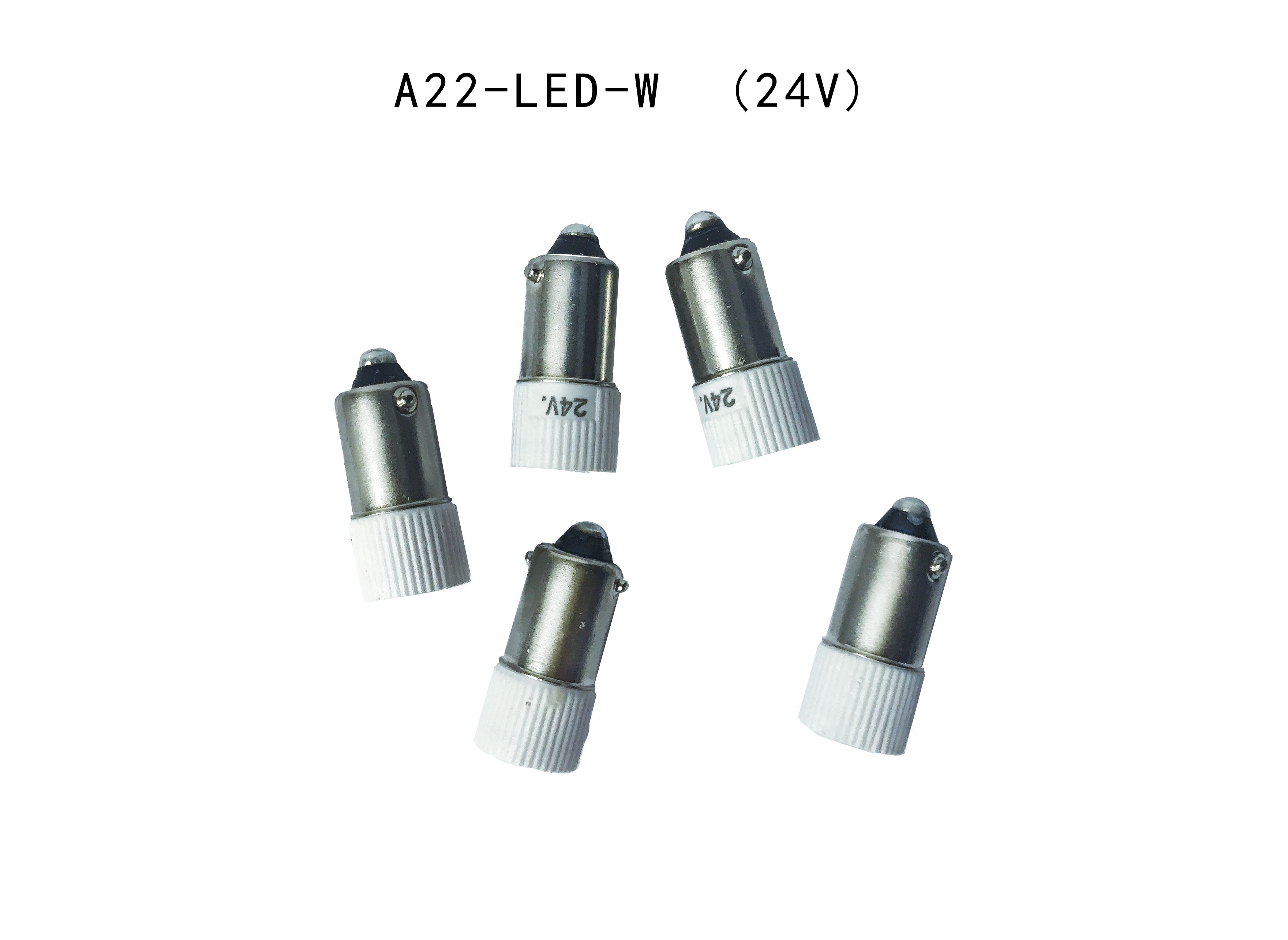 【伊顿穆勒】LED元件BA9s  A22-LED-W